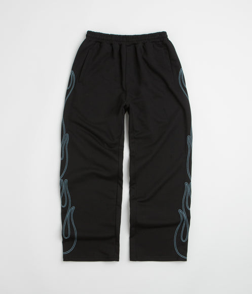 Butter Goods Flame Fleece Pants - Black