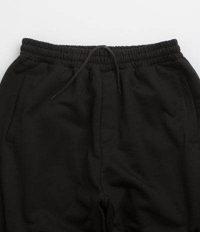 Butter Goods Flame Fleece Pants in Black