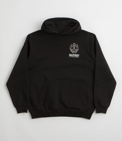 Butter Goods Fossil Hoodie in Black