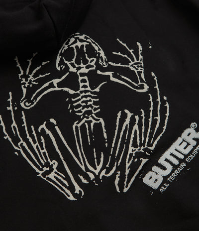 Butter Goods Fossil Hoodie in Black