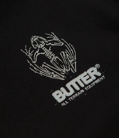 Butter Goods Fossil Hoodie in Black