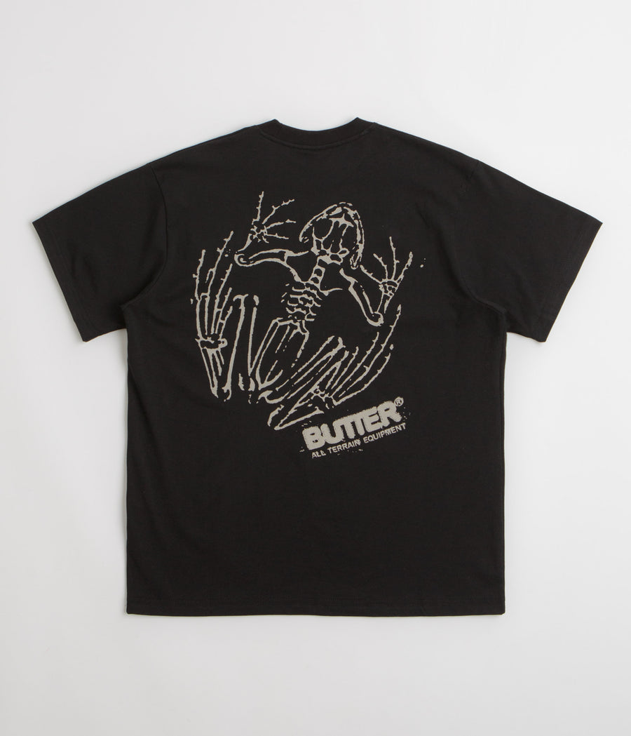 Butter Goods Fossil T-Shirt in Black