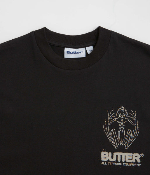 Butter Goods Fossil T-Shirt - Black | Flatspot