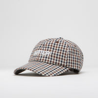 Butter Goods Gingham Cap in Brown and Navy thumbnail