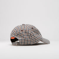 Butter Goods Gingham Cap in Brown and Navy thumbnail