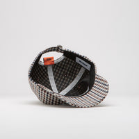 Butter Goods Gingham Cap in Brown and Navy thumbnail
