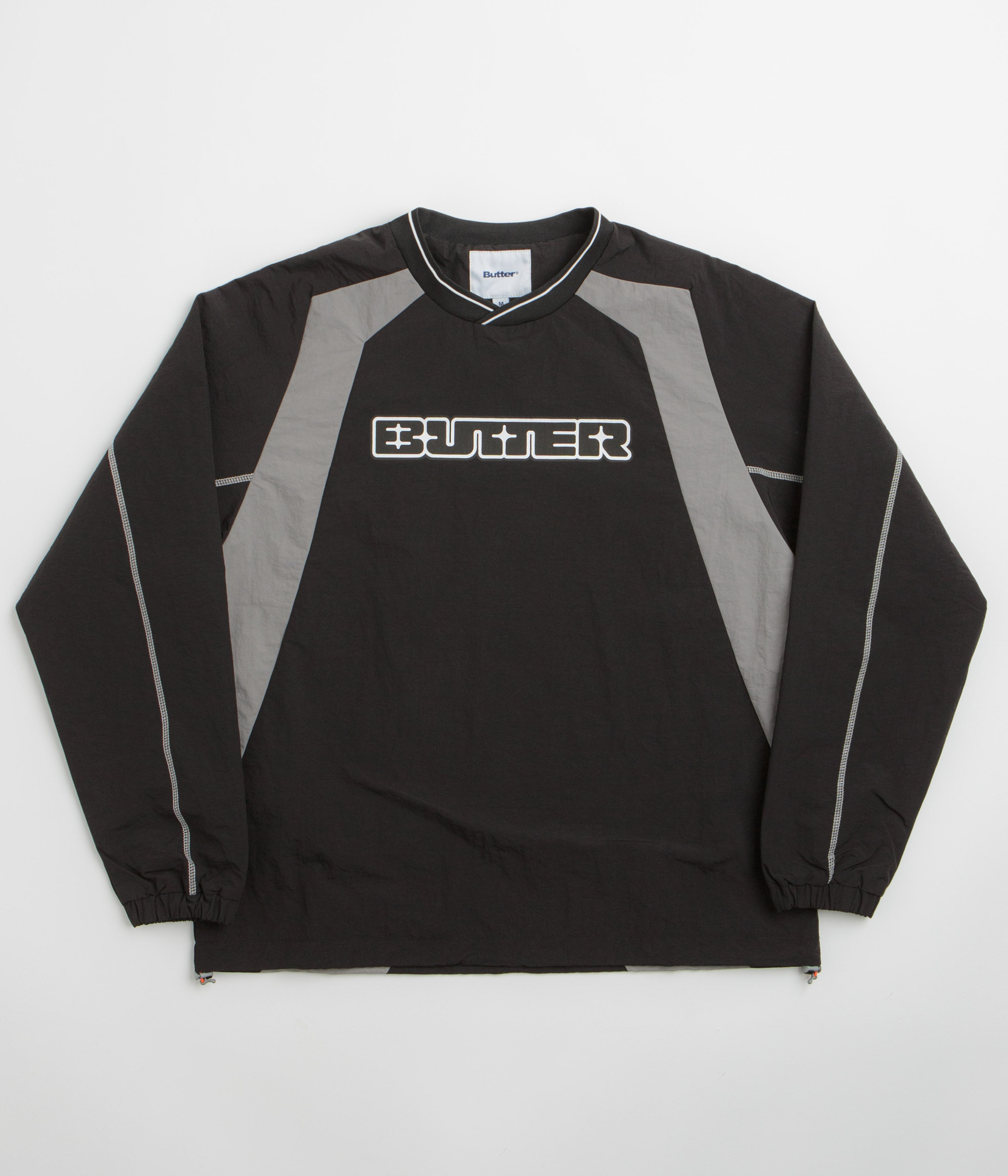 Butter Goods Glint Pullover Jacket - Black / Grey