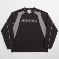 Butter Goods Glint Pullover Jacket - Black / Grey thumbnail