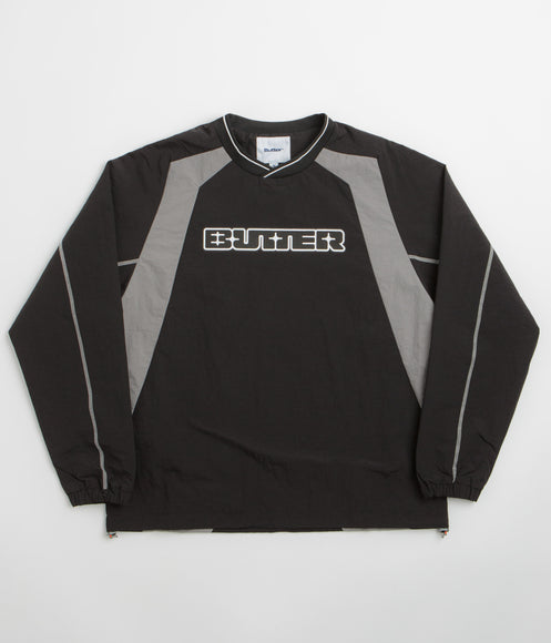 Butter Goods Glint Pullover Jacket - Black / Grey