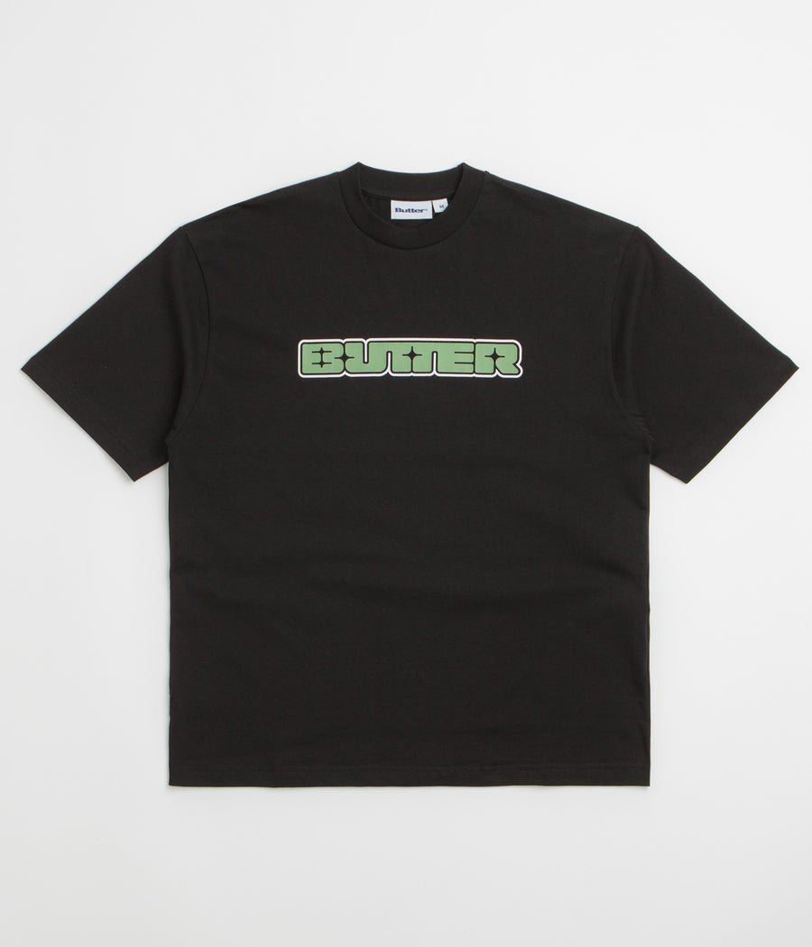Butter Goods Glint T-Shirt in Black