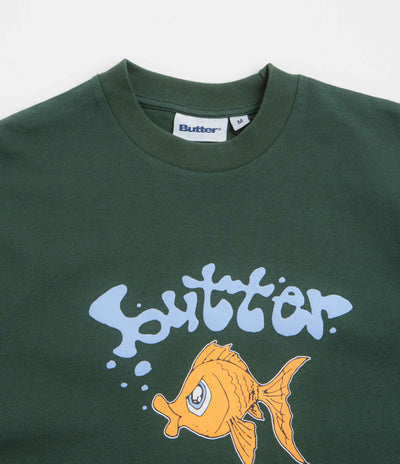 Butter Goods Goldfish T-Shirt - Dark Forest