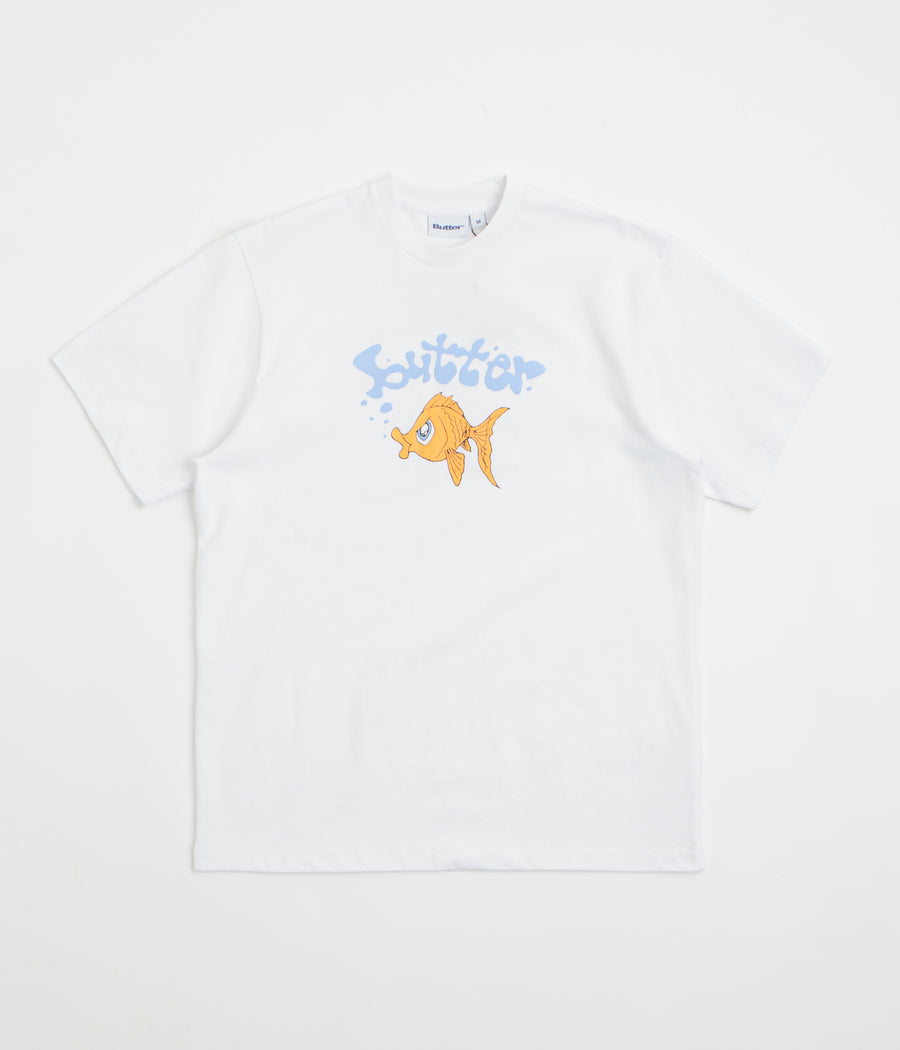 Butter Goods Goldfish T-Shirt in White