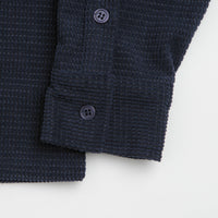 Butter Goods Grid Corduroy Overshirt - Navy thumbnail