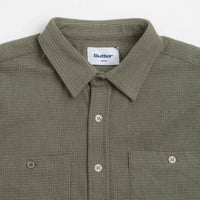 Butter Goods Grid Corduroy Overshirt - Olive thumbnail