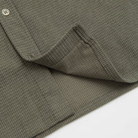 Butter Goods Grid Corduroy Overshirt - Olive thumbnail