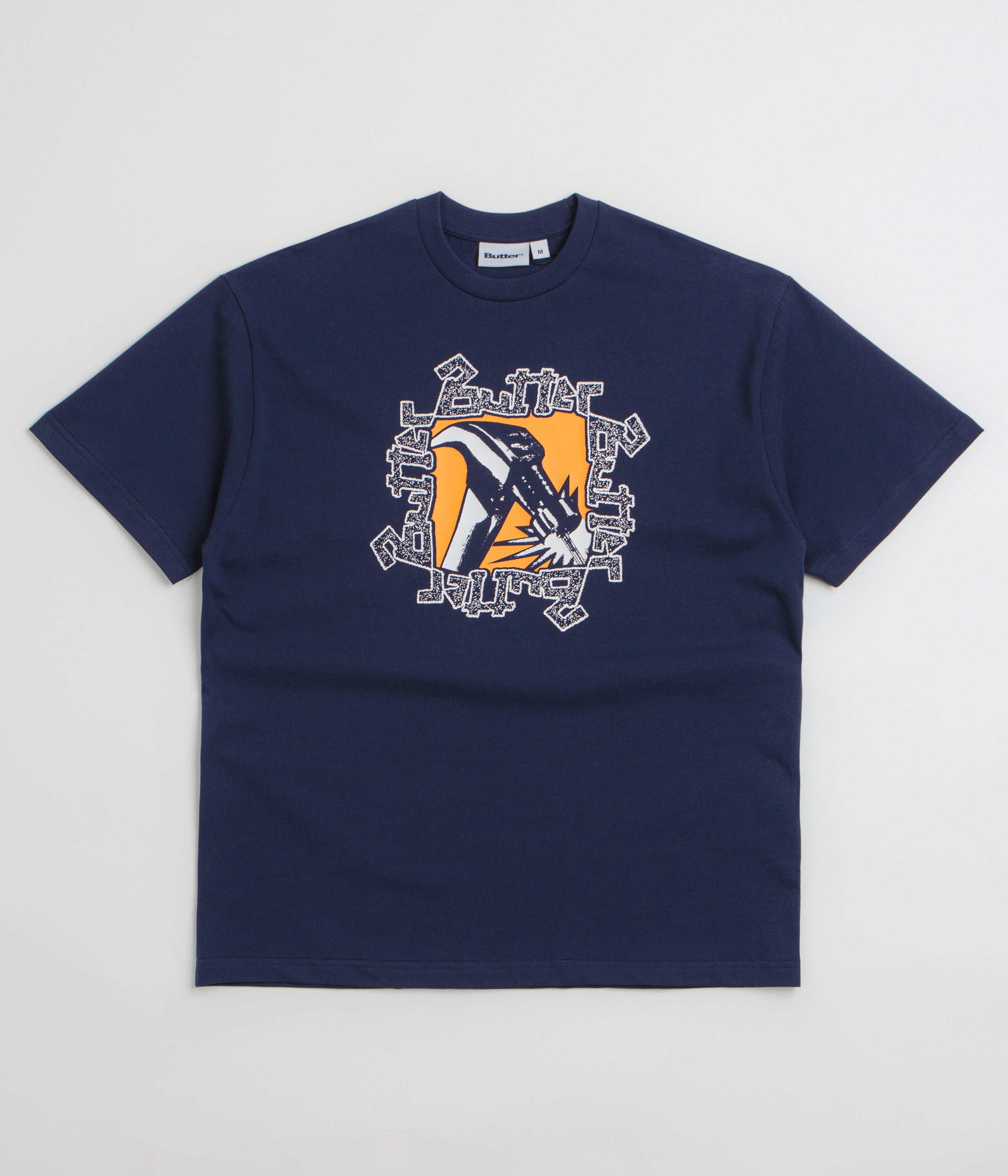 Butter Goods Hammer T-Shirt - Midnight