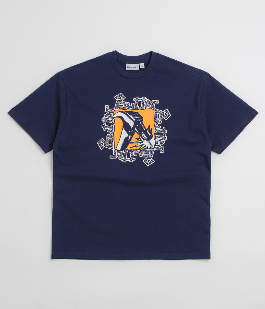 Butter Goods Hammer T-Shirt - Midnight