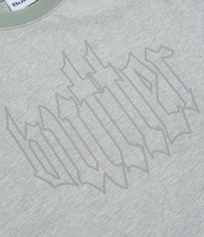 Butter Goods Harvest Raglan T-Shirt - Mint / Heather