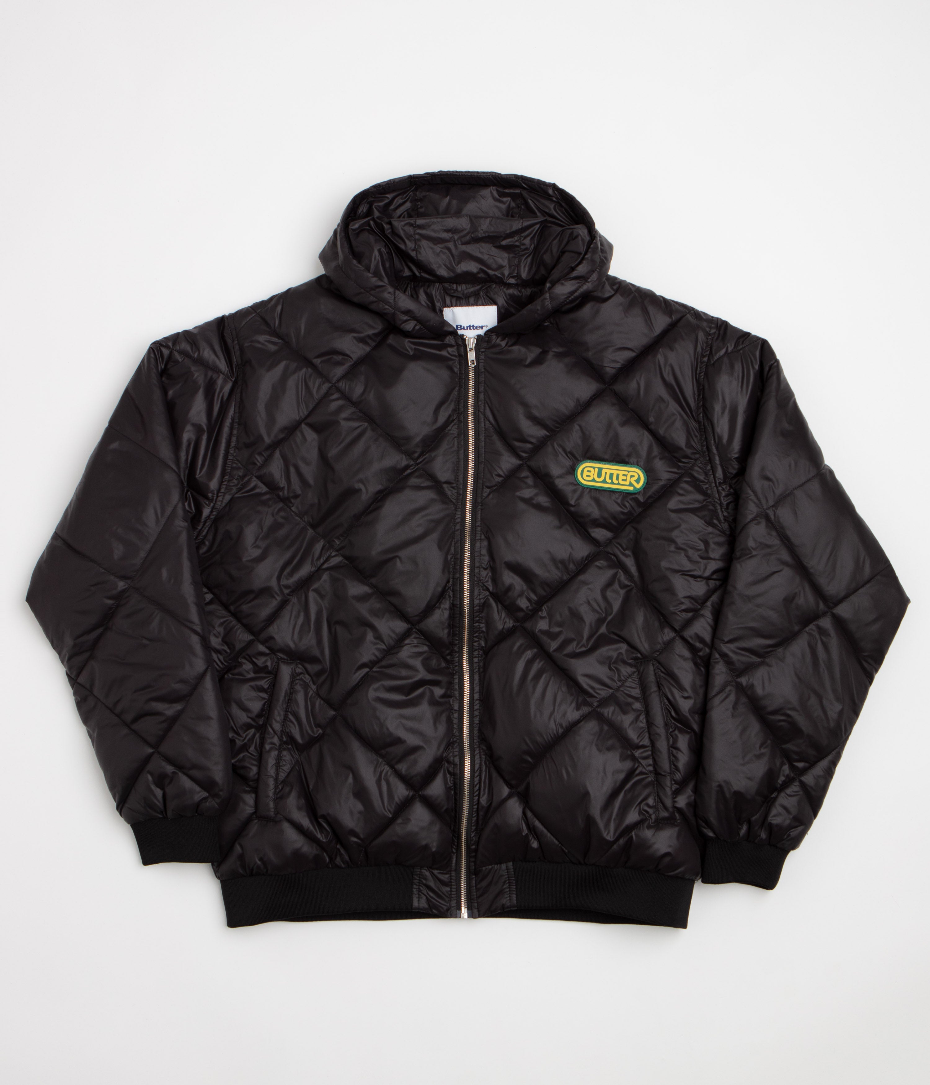 Butter Goods Hooded Work Jacket - Black