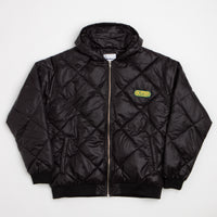Butter Goods Hooded Work Jacket - Black thumbnail