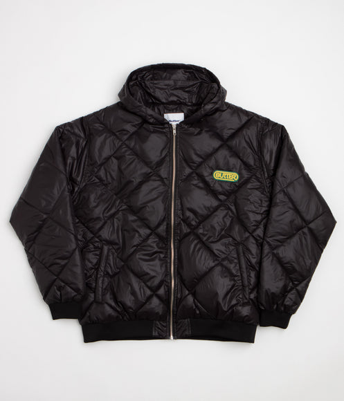 Butter Goods Hooded Work Jacket - Black