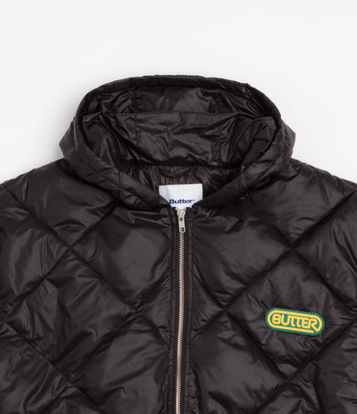 Butter Goods Hooded Work Jacket - Black