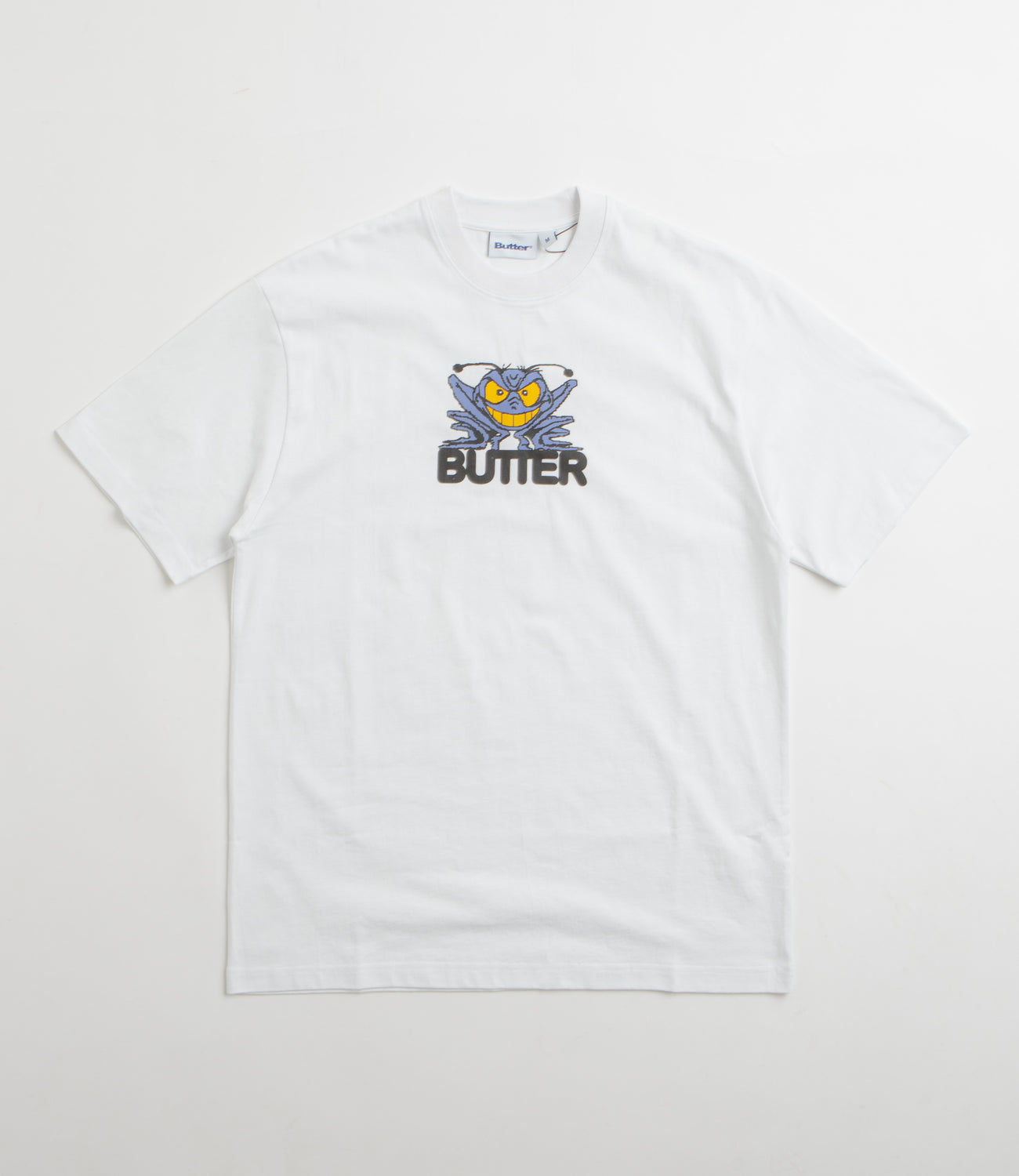 Butter Goods Insect T Shirt White Flatspot Butter Goods Insect T Shirt White Flatspot