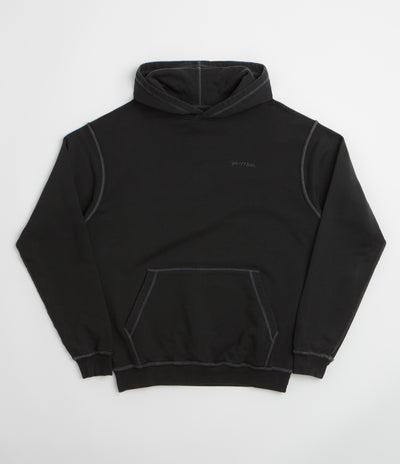 Butter Goods Inside Out Hoodie - Washed Black