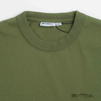 Butter Goods Inside Out T-Shirt - Washed Army thumbnail