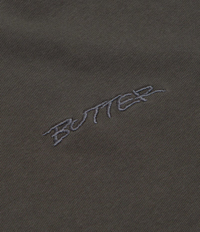 Butter Goods Inside Out T-Shirt - Washed Black