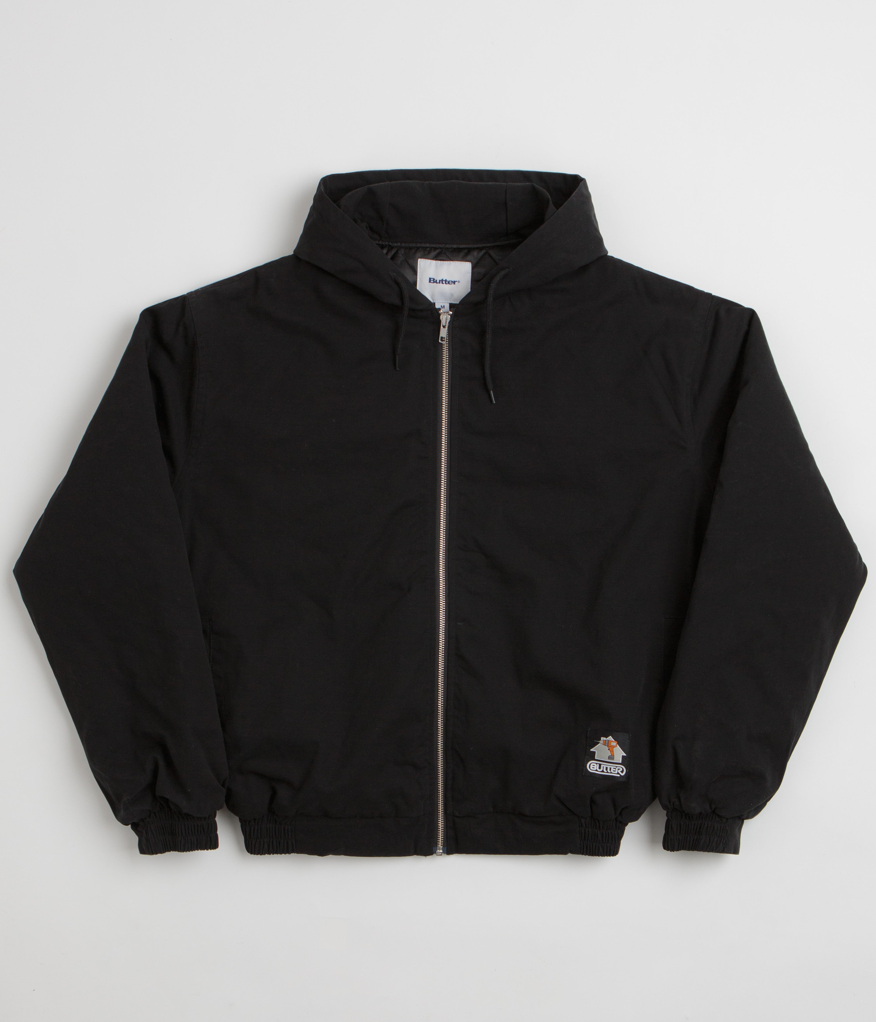 Butter Goods Insulated Work Jacket - Black