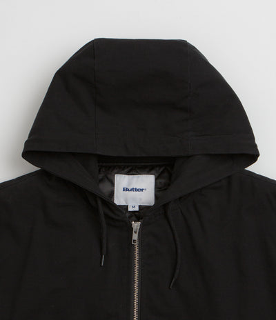 Butter Goods Insulated Work Jacket - Black