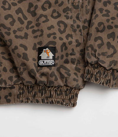 Butter Goods Insulated Work Jacket - Leopard