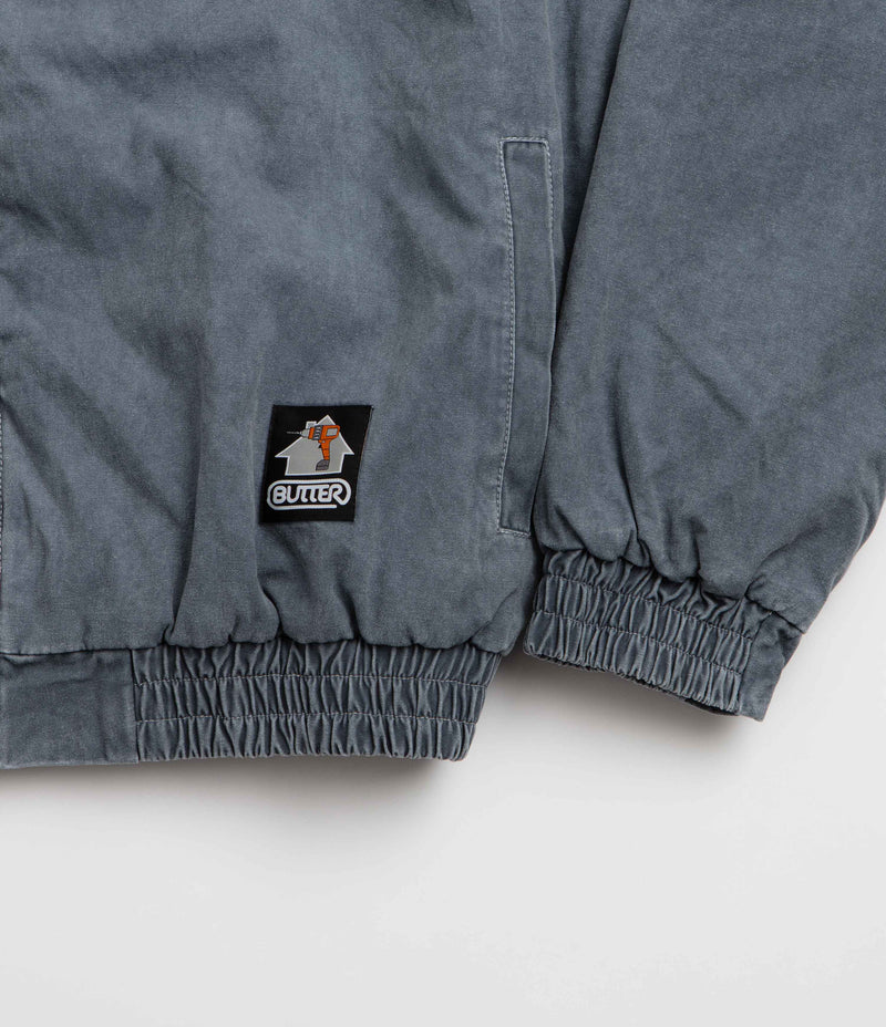 Butter Goods Insulated Work Jacket - Washed Slate, view 9