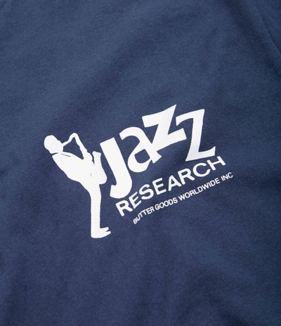Butter Goods Jazz Research T-Shirt - Denim