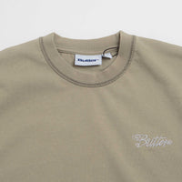 Butter Goods Jive Overlock Stitch T-Shirt in Distressed Cove thumbnail