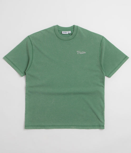 Butter Goods Jive Overlock Stitch T-Shirt - Distressed Jade