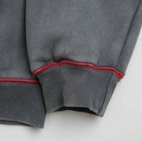 Butter Goods Jive Zip-Thru Hoodie in Washed Black thumbnail
