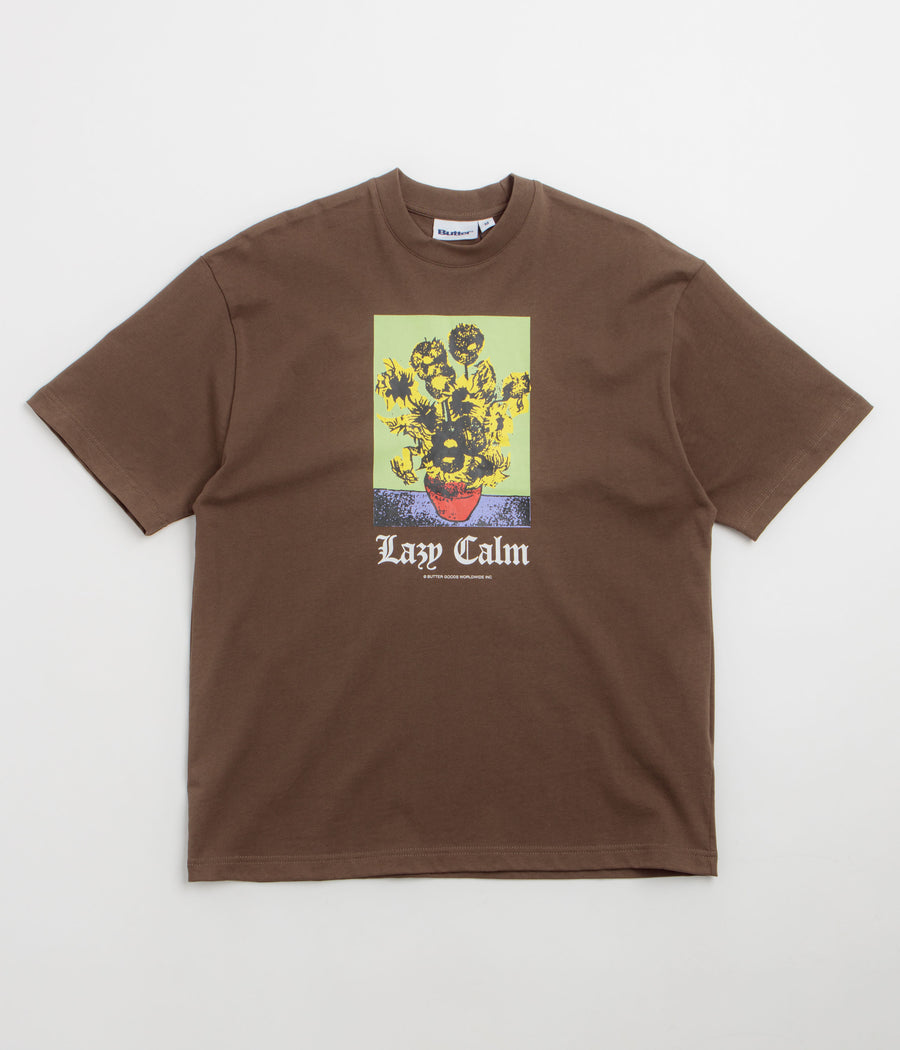 Butter Goods Lazy Calm T-Shirt - Brown