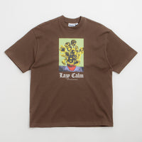 Butter Goods Lazy Calm T-Shirt - Brown thumbnail
