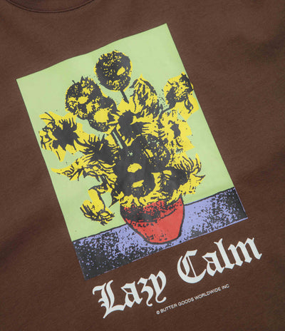 Butter Goods Lazy Calm T-Shirt - Brown