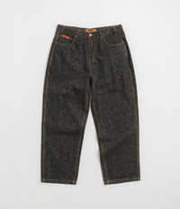 Butter Goods Leopard Jeans - Black
