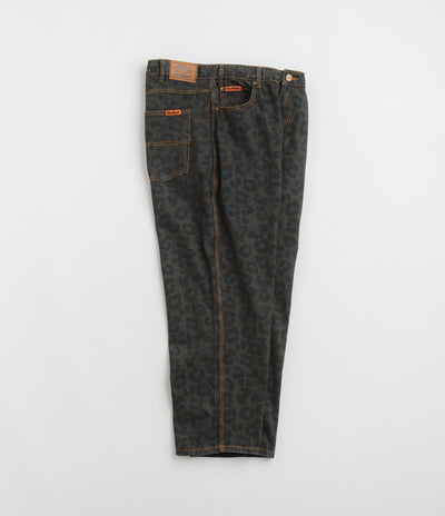 Butter Goods Leopard Jeans - Black