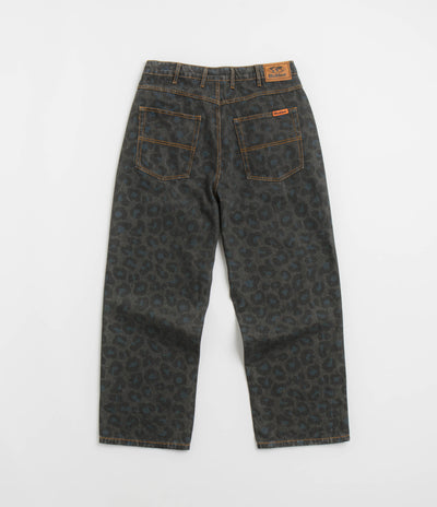 Butter Goods Leopard Jeans - Black