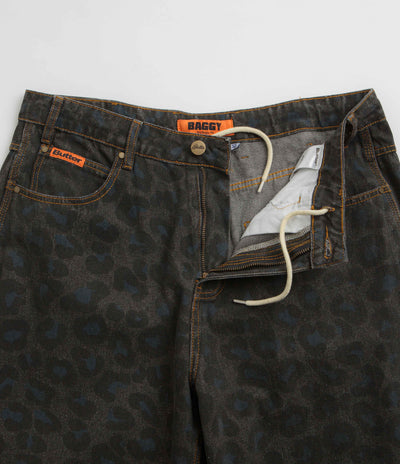 Butter Goods Leopard Jeans - Black