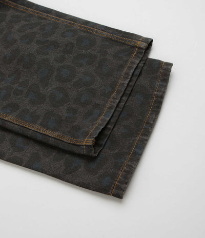 Butter Goods Leopard Jeans - Black