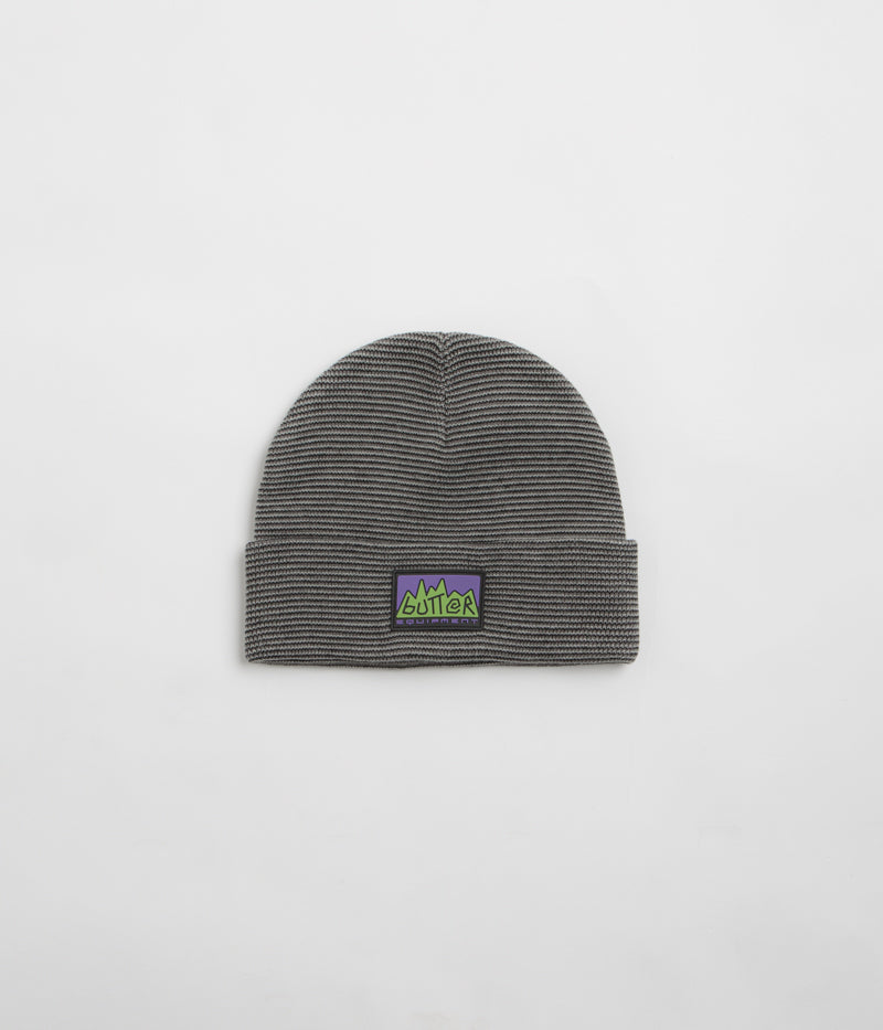 Butter Goods Lines Beanie in Grey