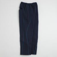 Butter Goods Lines Tracksuit Pants - Navy thumbnail