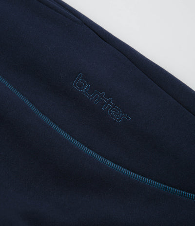 Butter Goods Lines Tracksuit Pants - Navy