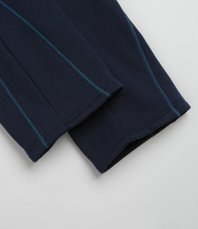 Butter Goods Lines Tracksuit Pants - Navy